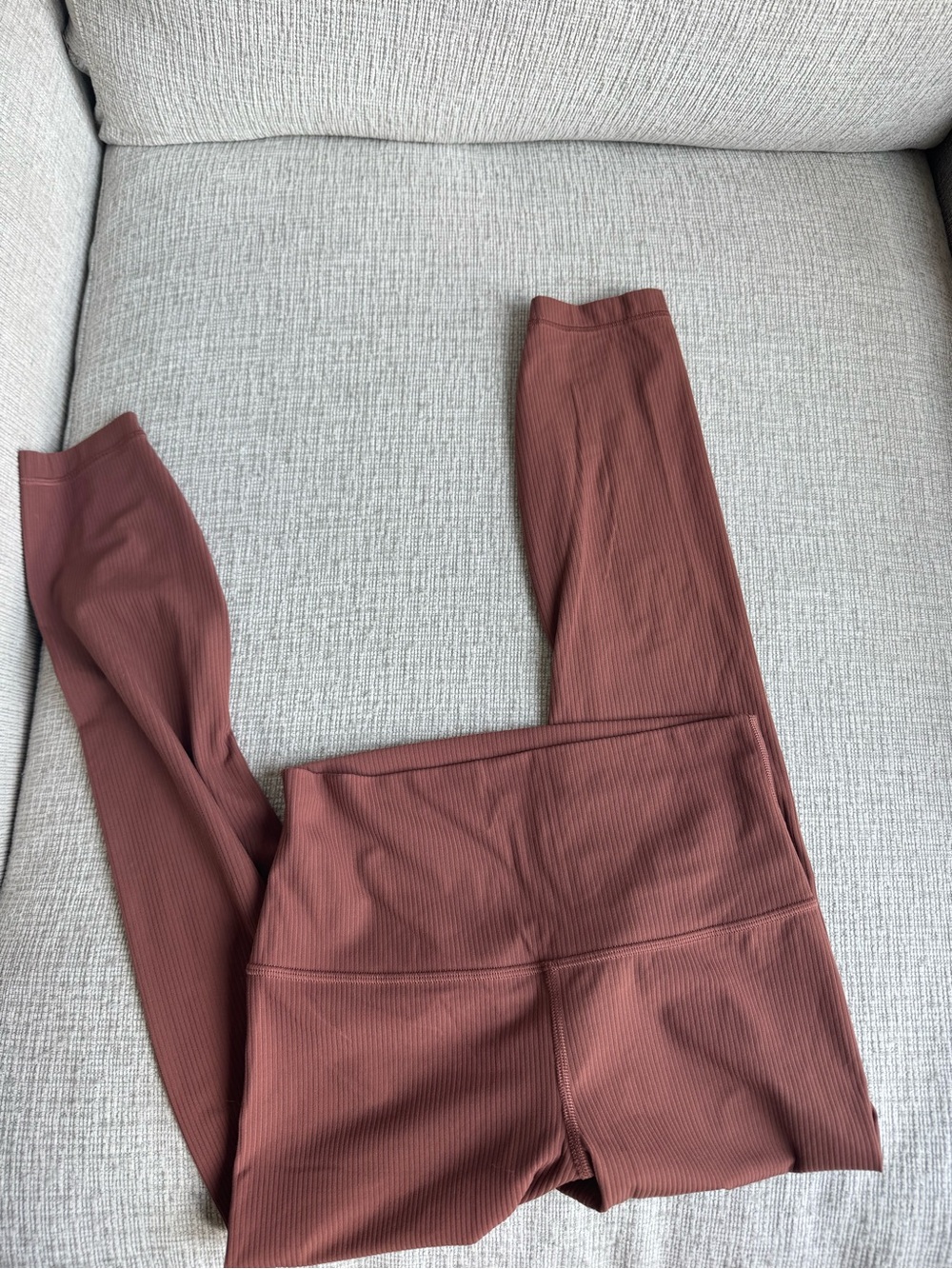lululemon Align High-Rise Ribbed Leggings in Ancient Copper